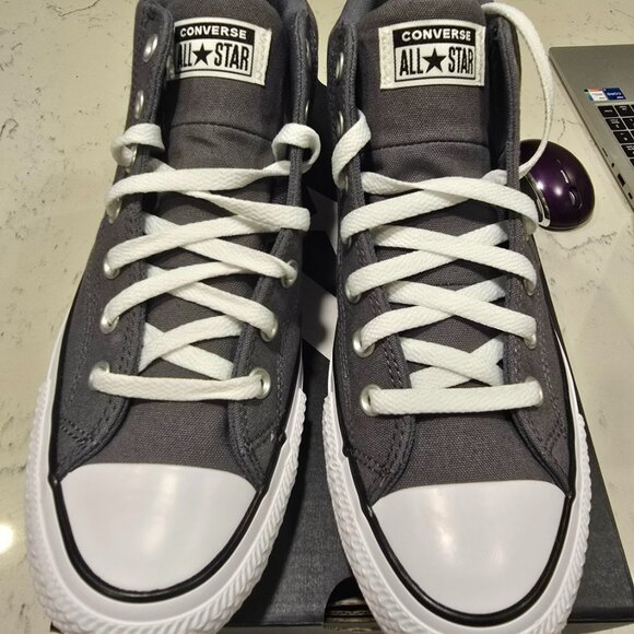 Converse Chuck Taylor All Star Malden Street Mid A01460C Gray Men's Size 10 new - Picture 5 of 8